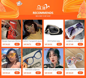 Original design women frame brand sun glasses luxury pearl diamond shades no lens for party