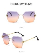 Load image into Gallery viewer, Luxury Brand Sunglasses Women Fashion Black Retro Sun Glasses Vintage Lady Summer Style Sunglasses Female Famous UV400