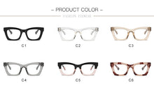 Load image into Gallery viewer, WERGASUN Cat Eye Optical Frames vintage eyeglasses Transparent Computer Glasses Fashion Brand Woman Spectacles Glasses
