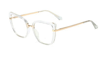 Carica l&#39;immagine nel visualizzatore di Gallery, 48262 Cat Eye TR90 Montature per occhiali anti blu Occhiali da donna per computer moda ottica 