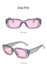 Load image into Gallery viewer, Square Sun Glasses Female Luxury Brand Travel Small Rectangle Sunglasses Women Vintage Retro Oculos Lunette De Soleil