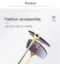 Load image into Gallery viewer, Luxury Brand Sunglasses Women Fashion Black Retro Sun Glasses Vintage Lady Summer Style Sunglasses Female Famous UV400