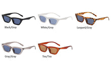 Load image into Gallery viewer, vintage Black Rectangle Shades Sun Glasses For Women Fashion 2022 New Fashion Small Square Sunglasses Woman Luxury Brand UV400