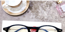 Carica l&#39;immagine nel visualizzatore di Gallery, Transparent Clear Optical Glasses Frame Women Retro Round Anti Blue Light Eyeglasses Frame Prescription Myopia Eyewear Frame