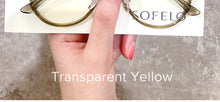 Carica l&#39;immagine nel visualizzatore di Gallery, Transparent Clear Optical Glasses Frame Women Retro Round Anti Blue Light Eyeglasses Frame Prescription Myopia Eyewear Frame