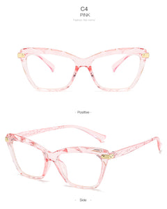 Anti Blue Light Glasses Women Glasses Frame Optical Glasses Frame Vintage Eyewear Clear Men Glases