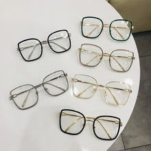 Load image into Gallery viewer, Anti-blue Eyeglasses Women Vintage Metal Square Glasses Frame Female Optical Transparent Spectacles Oculos De Grau
