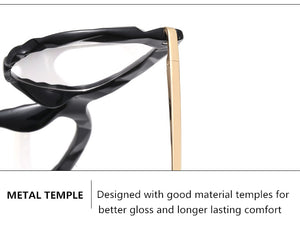 Oulylan Sexy Eyeglasses Frame Women Fashion Cat Eye Glasses Frames Transparent  Myopia Frame Female Optical Spectacles