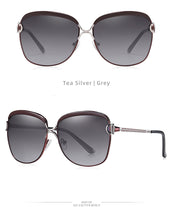 Load image into Gallery viewer, Polarized Ladies Sunglasses Women Gradient Lens Round Sun Glasses Square Luxury Brand Oculos Lunette De Soleil Femme