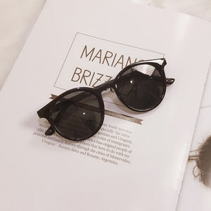 Small Round Sunglasses Women fashion Brand Designer Vintage Sun Glasses Ladies Shades Eyewear Mirror