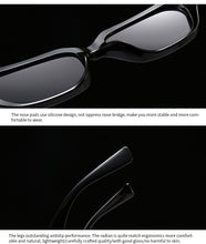Load image into Gallery viewer, Vintage Sexy Lady Square Sunglasses Women Fashion Luxury Brand Designer Travel Hip Hop Small Frame Eye Sun Glasses Shades Gafas