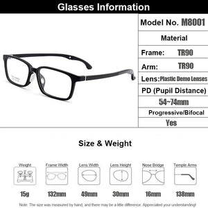 Gmei Optical Ultralight Flexible TR90 Glasses Frames Plastic Eyewear Women Prescription Eyeglasses Myopia Optical Frame M8001