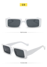 Load image into Gallery viewer, 2022  Retro Square Sun Glasses Luxury Brand Travel Small Rectangle Sunglasses Women Men Vintage Oculos Lunette De Soleil Femme