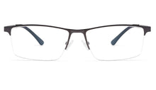 Load image into Gallery viewer, Business Men Semi Frameless Glasses Frame Titanium Alloy S41001 Classic Male&#39;s Spectacles Prescription Frames With Spring Hinge