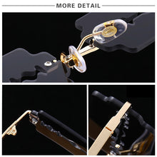Load image into Gallery viewer, New Frameless Personality Hollow Blade Woman Sunglasses Retro Unique Hollow Funny Sunglasses Party Catwalk Men Sun Glasses