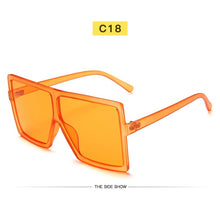 Load image into Gallery viewer, New Square Sunglasses Women Sun Glasses Female Eyewear Eyeglasses Plastic Frame Clear Lens UV400 Shade Fashion Driving