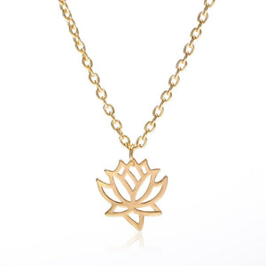 Korean Simple Necklace Personality Paper Airplane Necklace Hollow Lotus  Animal Paw Pendant Necklace Love Heart Necklace