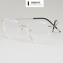 Load image into Gallery viewer, Gmei Optical Ultralight Beta Titanium Flexible Glasses Frame Women Square Prescription Eyeglasses Myopia Optical Frames M19001