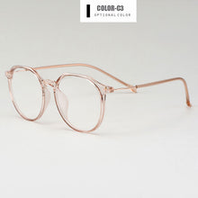 Load image into Gallery viewer, Gmei Optical Stylish Ultralight TR90 Round Women Prescription Glasses Frame For Myopia Optical Spectacles Women Eyewear M3060
