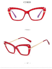 Load image into Gallery viewer, New Vintage Metal Square Anti-blue Glasses Frame Women Fashion Computer Transparent Eyeglasses Female Spectacles Oculos Feminino