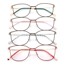 Load image into Gallery viewer, Gmei Optical Trendy Urltra-Light Titanium Alloy Women Full Rim Glasses Frames For Myopia Reading Prescription Eyeglasses M18043