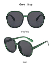 Load image into Gallery viewer, New Round Frame Sunglasses Women Retro Brand Designer Brown Black Oversized Lady Sun Glasses Female Fashion Outdoor Driving