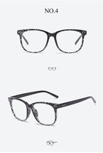Load image into Gallery viewer, Retro Transparent Clear Lens Eyeglasses Fake Optical Eye Glasses Frames For Women Fashion Myopia Square Spectacles Eyewear