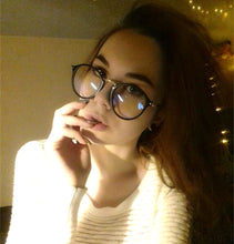 Carica l&#39;immagine nel visualizzatore di Gallery, 2022 Round Glasses Frame Glasses Women Mirror Eyeglasses Frames Women/Men Anti Blue Light Glasses Okulary