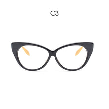 Load image into Gallery viewer, iboode Classic Cateye Clear Lens Glasses Sexy Women Plain Mirror Eyewear Vintage Cat Eye Elegant Female Goggle Eyeglasses