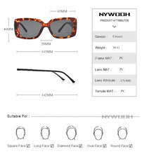 Load image into Gallery viewer, Vintage Square Sunglasses Women Black Rectangle Sun Glasses for Men Classic Eyewear UV400 Korea Style