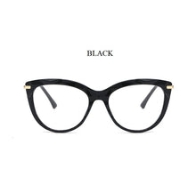 Load image into Gallery viewer, Fashion Luxury Crystal Cat Eye Glasses Frame Women Brand Vintage Optical Anti-blue Eyeglasses Female Spectacles Oculos Feminino