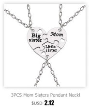 Load image into Gallery viewer, Best Friend Necklace Women Heart Tai Chi Crown Couple Pendants Best Friends Forever Necklaces  BFF Friendship Jewelry Choker