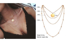Load image into Gallery viewer, 2020 Gold Long Chain Necklace Chokers For Women Multilayer Geometric Cross Pendant Necklaces Boho Maxi Statement Party Jewelry