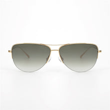 Load image into Gallery viewer, Super light 12g Strummer Sunglasses Pure Titanium Frame with Gradient lens Pilot Sunglasses Men Unisex OV1004S sunglasses