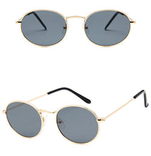 Load image into Gallery viewer, Oval Women Sunglasses Glasses Luxury Brand Clear Sunglasses Trendy Eyeglasses Alloy Adult Spectacles Black Eyewear
