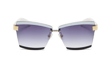 Load image into Gallery viewer, 47391 Rimless Luxury Sunglasses Square Men Women Fashion Shades UV400 Vintage Glasses
