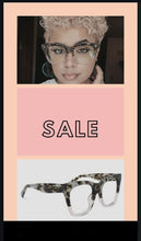 Load image into Gallery viewer, Leopard Eyeglasses Frames For Women Vintage Square Flower Female Glasses Frame Transparent Eyewear