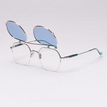 Load image into Gallery viewer, Steampunk Flips Up Sunglasses Women Vintage Polarized Sunglasses Men Sun Glasses Women Brand UV400 Eyeglasses Shades
