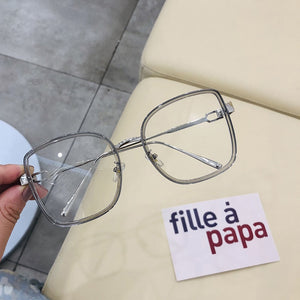 Anti-blue Eyeglasses Women Vintage Metal Square Glasses Frame Female Optical Transparent Spectacles Oculos De Grau