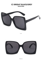 Load image into Gallery viewer, 2022 Big Frame Fashion Oversized Sunglasses Women Brand Designer Plastic Female Gradient Sun Glasses gafas de sol mujer UV400