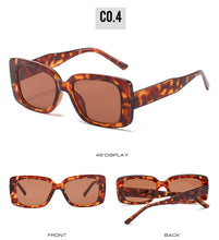 Load image into Gallery viewer, Vintage Square Sunglasses Women Black Rectangle Sun Glasses for Men Classic Eyewear UV400 Korea Style