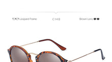 Load image into Gallery viewer, Fashion Round Sunglasses Women Designer Sunglasses Women 2022 High Quality Sunglasses For Women/Men Vintage Oculos De Sol