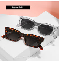 Load image into Gallery viewer, 2022 New Women Rectangle Vintage Sunglasses Brand Designer Retro Points Sun Glasses Female Lady Eyeglass Cat Eye Driver Goggles