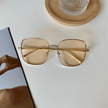 Load image into Gallery viewer, Fashion Colorful Korean Version Square Sunglasses Eyewear Glasses Colorful Sunglasses Versatile Sunglasses Uv400 Curtain