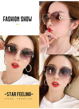 Load image into Gallery viewer, Luxury Brand Sunglasses Women Fashion Black Retro Sun Glasses Vintage Lady Summer Style Sunglasses Female Famous UV400