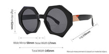 Carica l&#39;immagine nel visualizzatore di Gallery, Glasses Woman Fashion Oversized Sexy Ladies Leopard Cat Eye Glasses Frames For Women Eyewear Sunglases