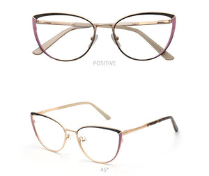 Myopia Women's Glasses Optical Retro Prescription Glasses Grade Female Reading Glasses Cat Eye Eyeglass Frames Brand NEW YINSQER