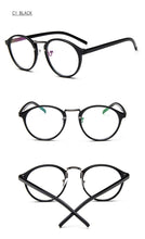 Load image into Gallery viewer, Prescription Glasses Nearsighted SPH -1.0 TO -6.0 Men Women Exquisite Round Frame Myopia Spectacles With Dioptre