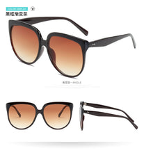 Carica l'immagine nel visualizzatore di Gallery, Sunglasses Women Cat Eye  Brand Designer Fashion Coating Mirror Sexy Cateye Sun Glasses  Women's Glasses