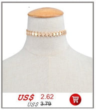 Load image into Gallery viewer, Constellation Carve Coin Pendant Necklace Simple Copper Leo Beads Clavicle Chain Necklace Sexy Couple Jewelry